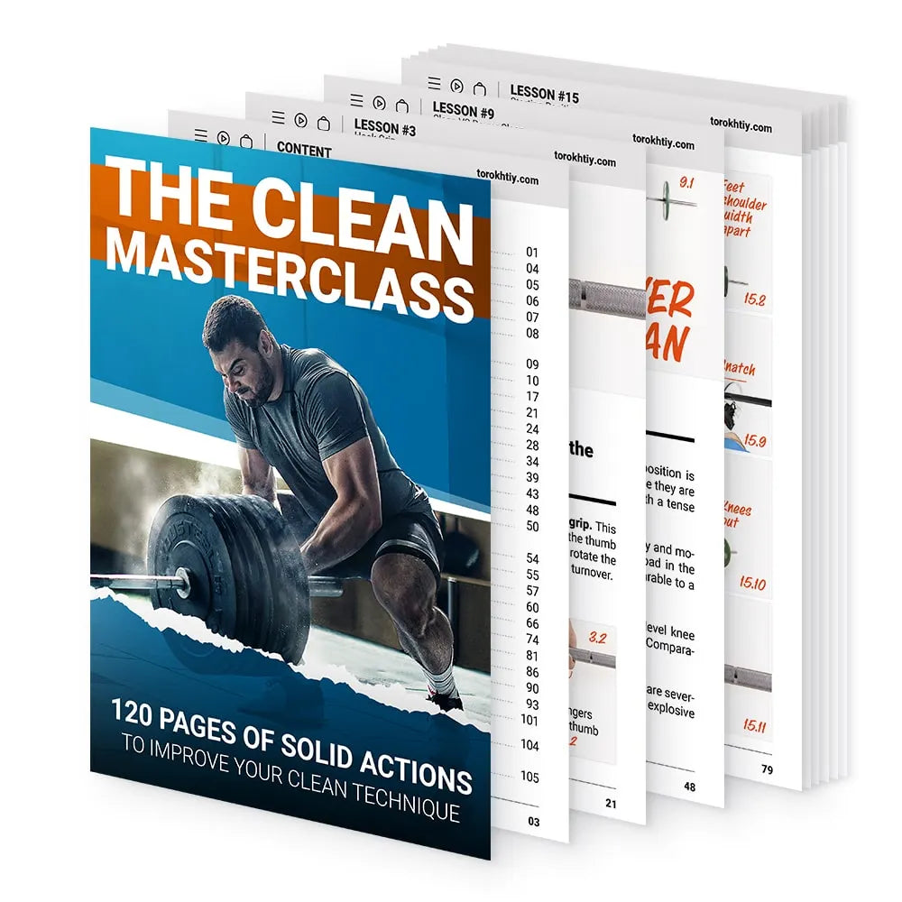 THE OLYMPIC CLEAN MASTERCLASS -  (Torokhtiy Weightlifting)