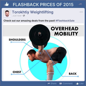 OVERHEAD MOBILITY PROGRAM - FLASHBACK PRICES (Torokhtiy Weightlifting)