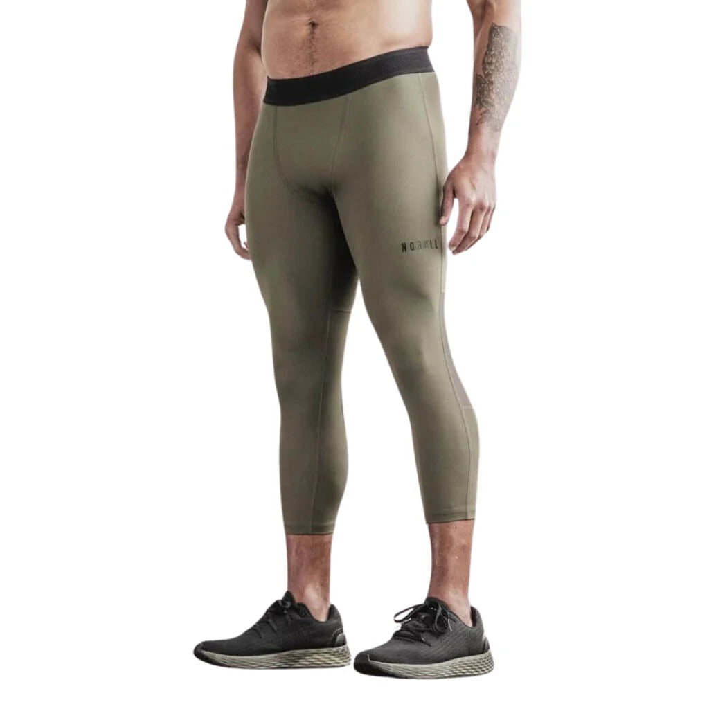 Shorts de Compression Homme Nobull, 23’’
