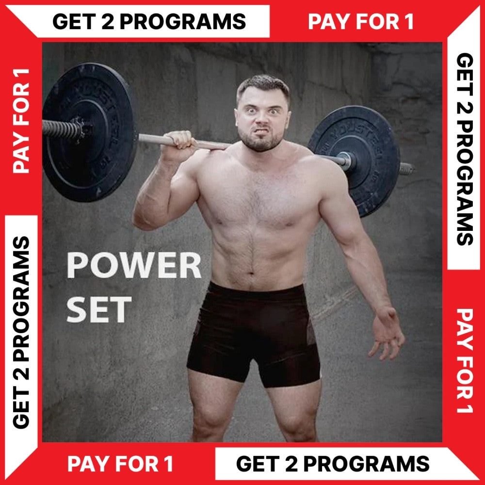 POWER SET - BUY 1 - GET 1 FREE (Torokhtiy Weightlifting)