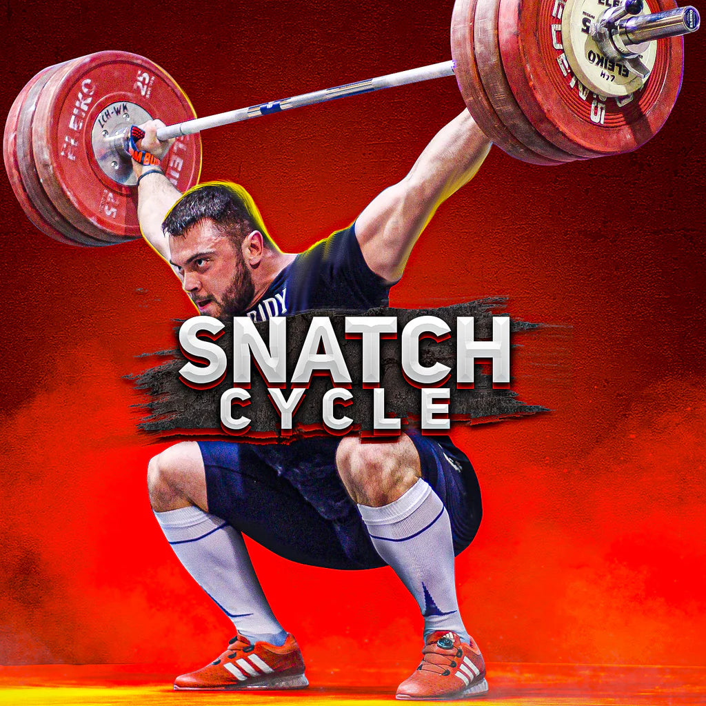 Snatch cycle olympic weightlifting program cover (Torokhtiy Weightlifting)