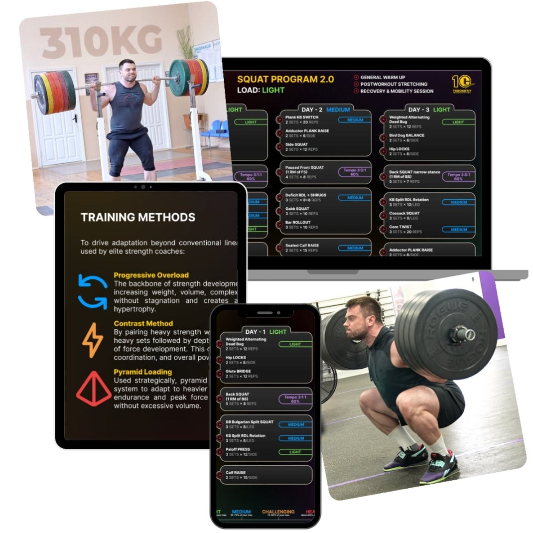 SQUAT PROGRAM 2.0 by Oleksiy Torokhtiy