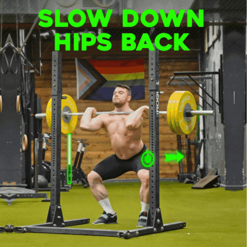 Athlete performing exercises in the gym - Torokhtiy Weightlifting