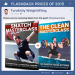 SNATCH MASTERCLASS + CLEAN MASTERCLASS - FLASHBACK PRICES (Torokhtiy Weightlifting)