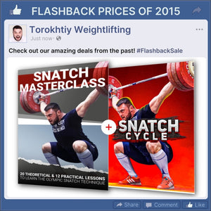 SNATCH MASTERCLASS + SNATCH CYCLE BUNDLE - FLASHBACK PRICES (Torokhtiy Weightlifting)