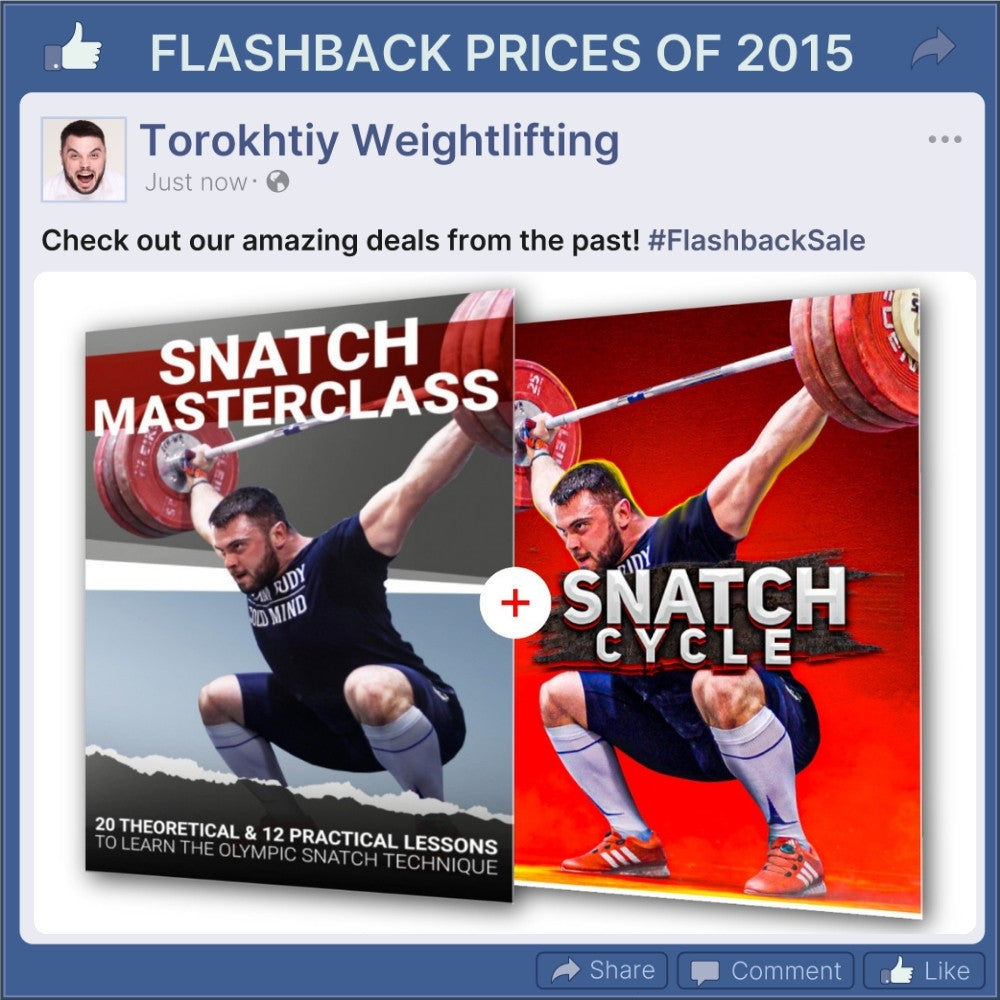 THE SNATCH MASTERCLASS + SNATCH CYCLE