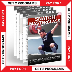 SNATCH MASTERCLASS - BUY 1 - GET 1 FREE (Torokhtiy Weightlifting)