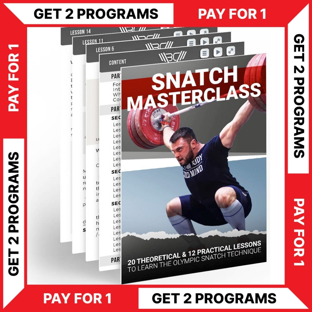 THE OLYMPIC SNATCH MASTERCLASS