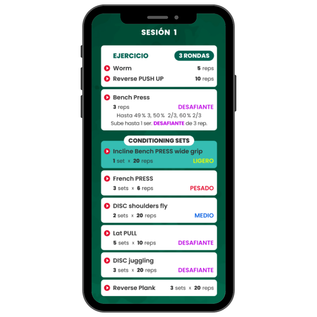 Strength Program ES Mobile Preview