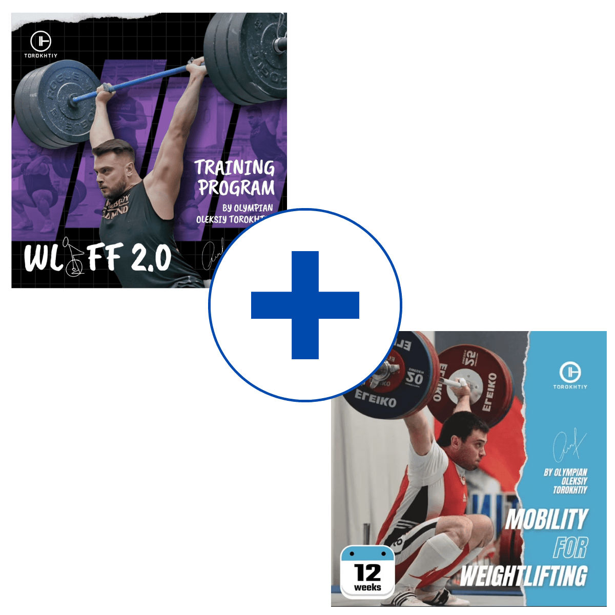 Cover olympic weightlifting programs from Oleksiy Torokhtiy
