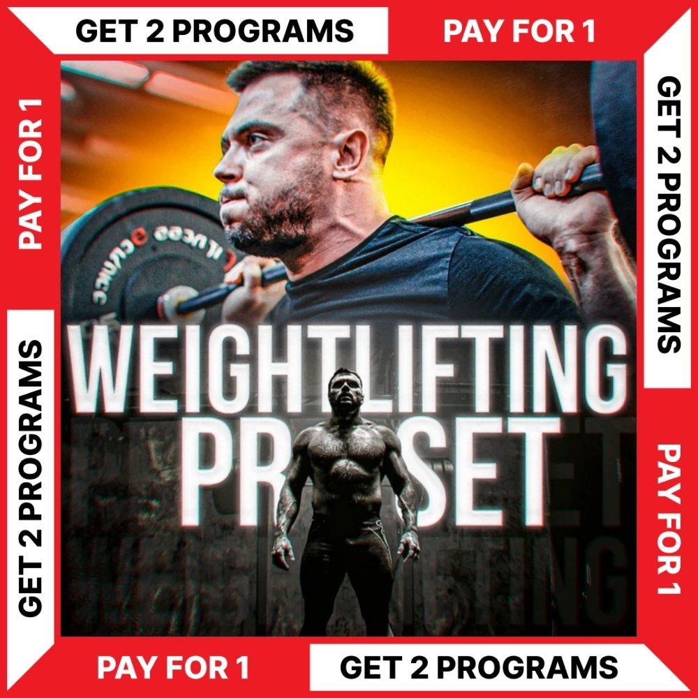 WEIGHTLIFTING PR SET - BUY 1 - GET 1 FREE (Torokhtiy Weightlifting)