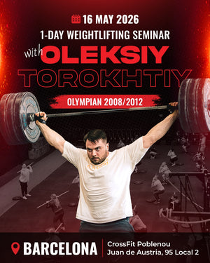 Weightlifting Seminar in Barcelona (May 16, 2026)