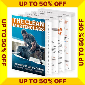 THE OLYMPIC CLEAN MASTERCLASS - SALE UP TO 50% OFF (Torokhtiy Weightlifting)