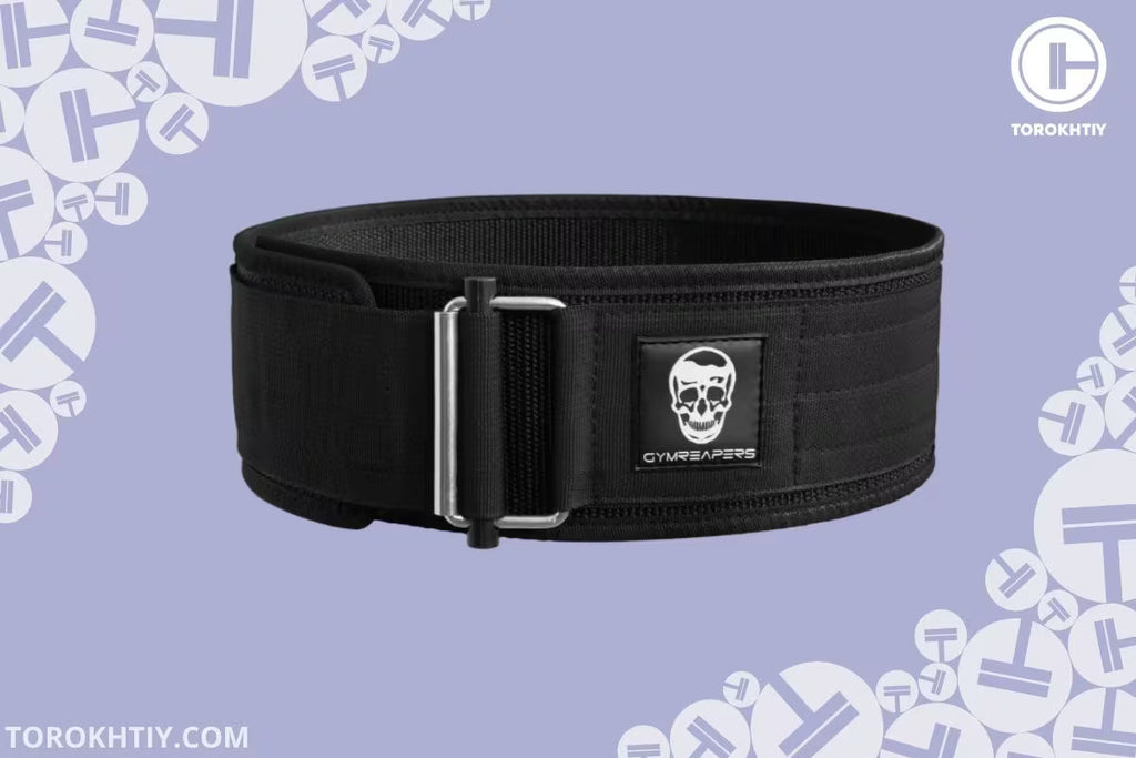 Gymreapers Quick Locking Weightlifting Belt