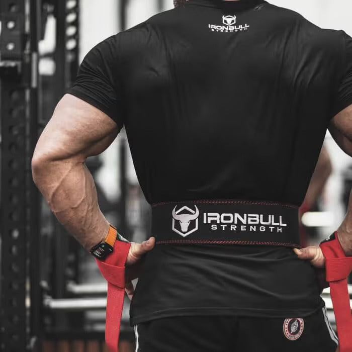 Iron Bull Strength Pro 13mm 4” Lever Belt in use