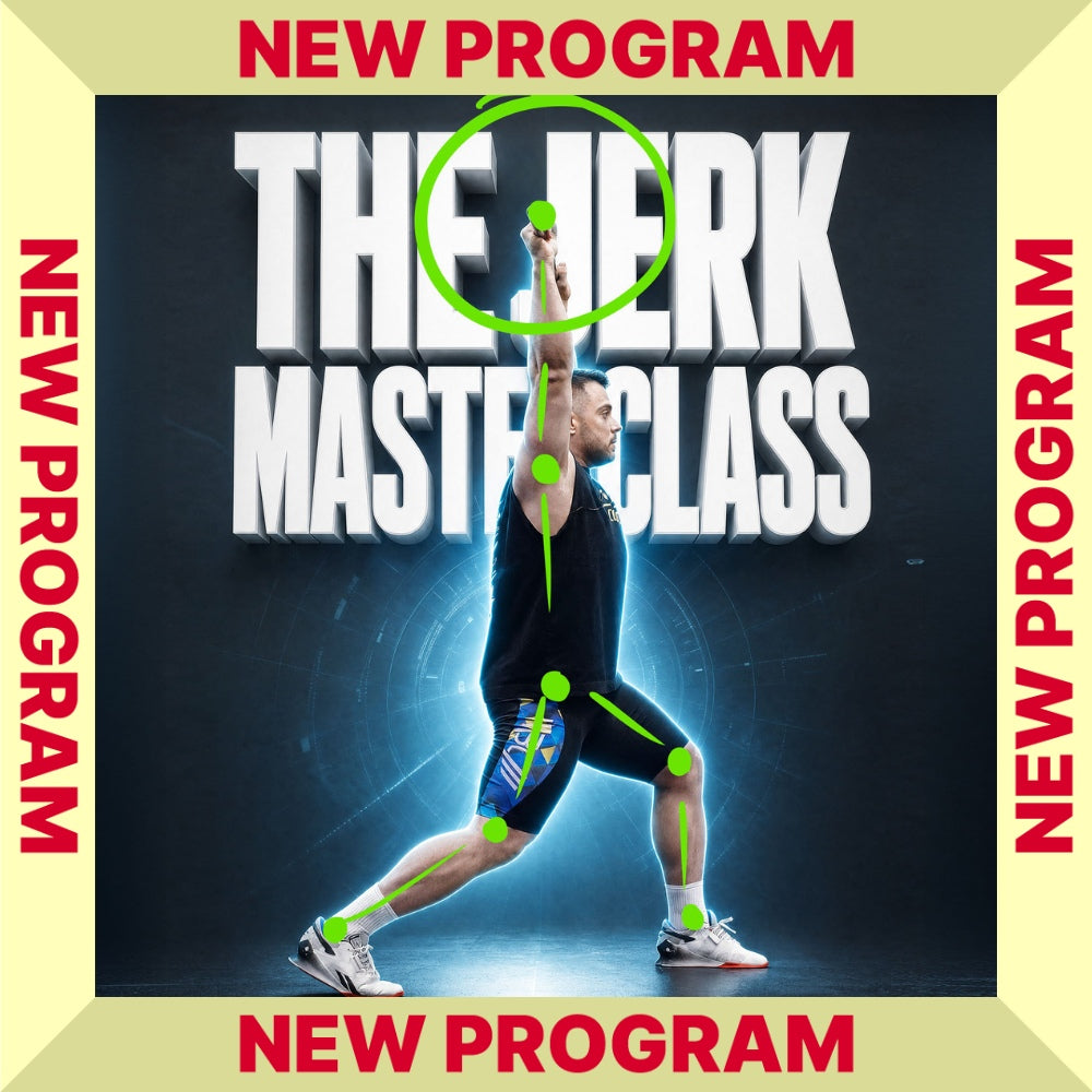 Jerk Masterclass Video Course Cover - Torokhtiy Weightlifting