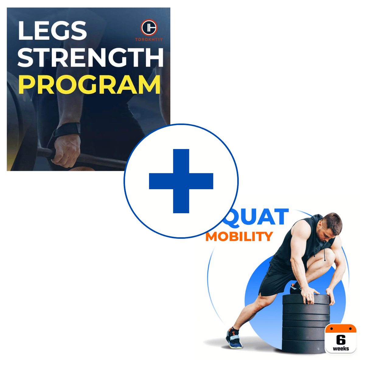 Cover of leg strength and squat mobility set for olympic weightlifting by Oleksiy Torokhtiy