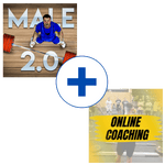 Covering of male 2 and community olympic weightlifting programs from Oleksiy Torokhtiy 