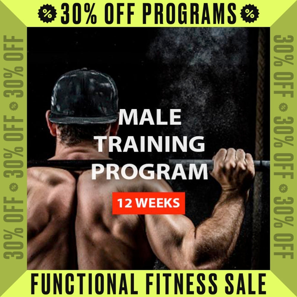 MALE WEIGHTLIFTING TRAINING PROGRAM