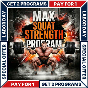 MAX SQUAT STRENGTH PROGRAM
