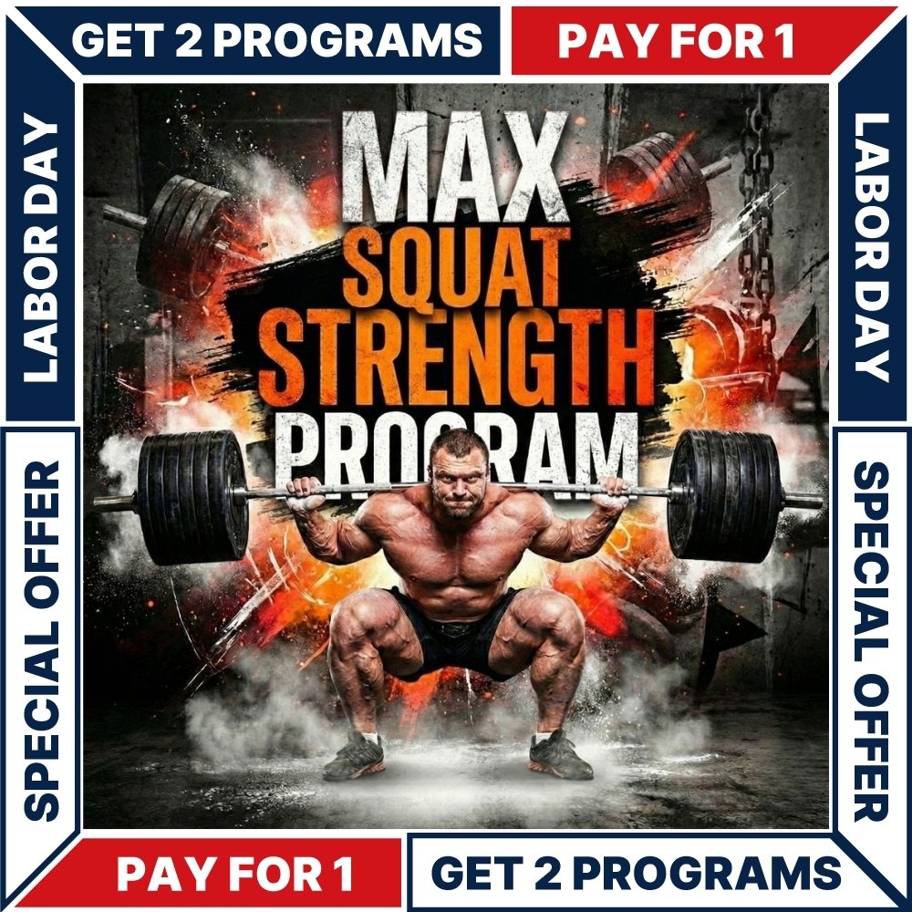 MAX SQUAT STRENGTH PROGRAM