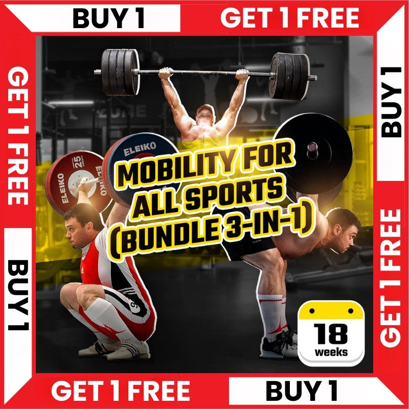 MOBILITY FOR ALL SPORTS BUNDLE - BUY 1 - GET 1 FREE (Torokhtiy Weightlifting)