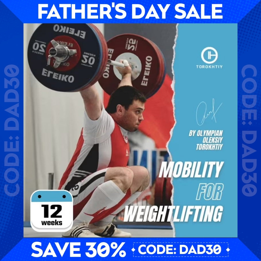 FULL-BODY MOBILITY FOR WEIGHTLIFTING