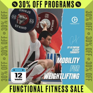 FULL-BODY MOBILITY FOR WEIGHTLIFTING