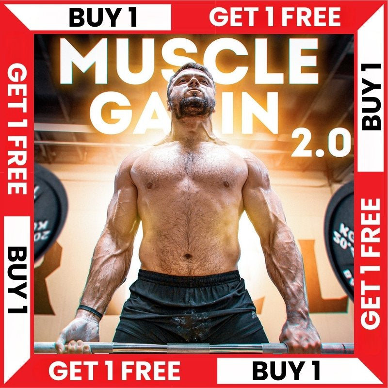 MUSCLE GAIN 2.0 PROGRAM - BUY 1 - GET 1 FREE (Torokhtiy Weightlifting)