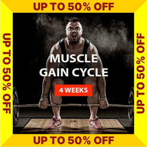 MUSCLE GAIN CYCLE - SALE UP TO 50% OFF (Torokhtiy Weightlifting)