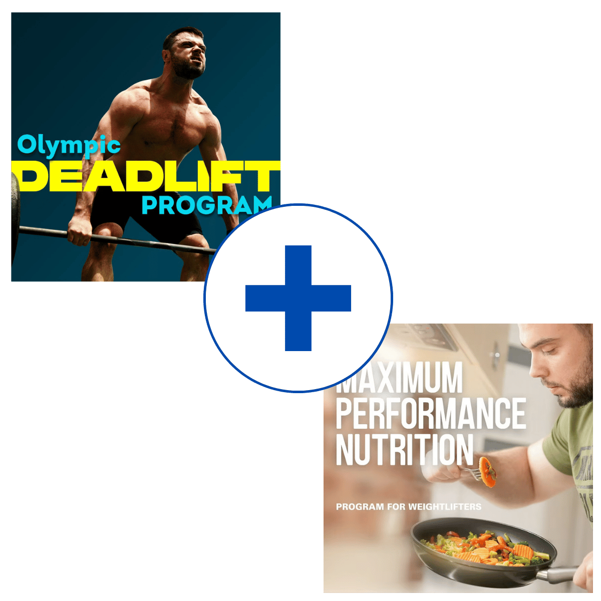 Covering of oly deadlift and nutrition olympic weightlifting programs by Oleksiy Torokhtiy
