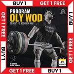 OLY WOD PROGRAM - BUY 1 - GET 1 FREE (Torokhtiy Weightlifting)