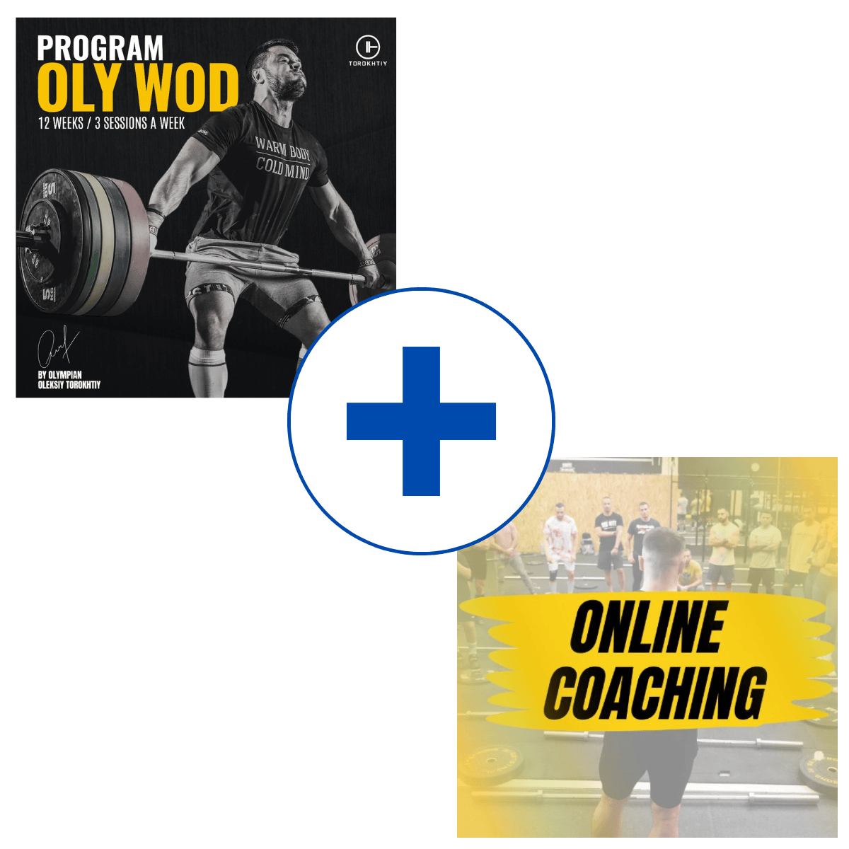 Oly wod and community olympic weightlifting programs covering by Oleksiy Torokhtiy