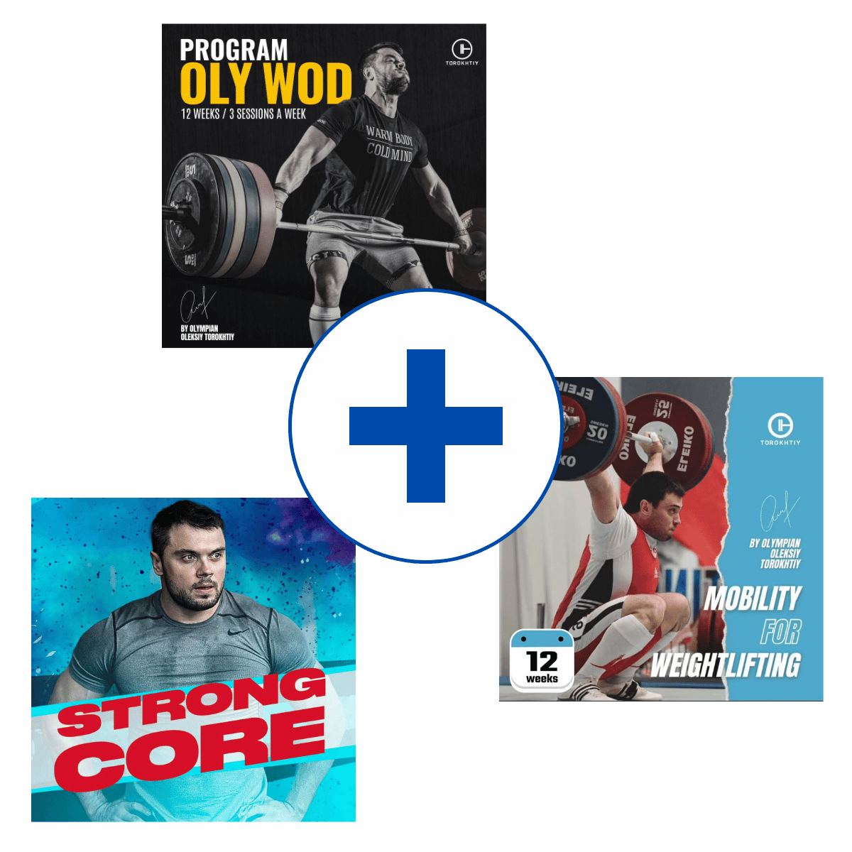 Oly wod, mobility and core covering of olympic weightlifting programs from Oleksiy Torokhtiy
