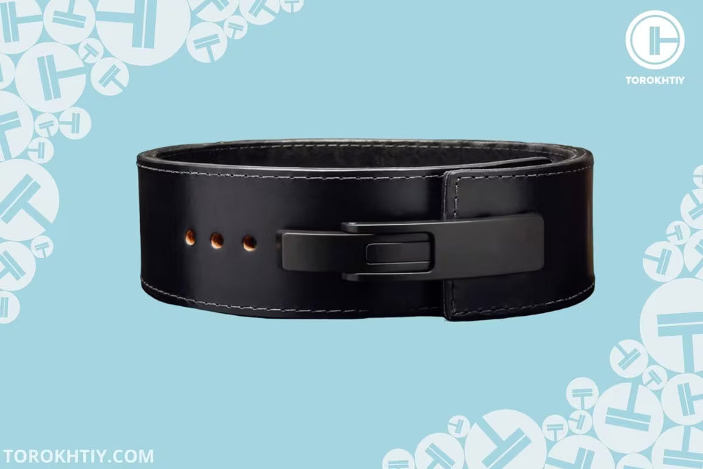 Rogue Black Leather 13mm - 4” Lever Belt