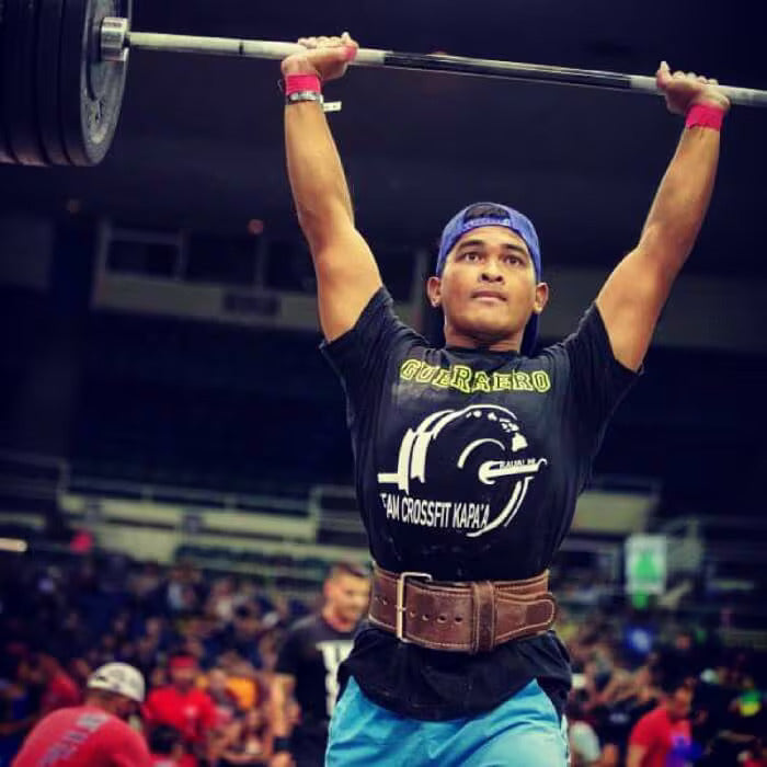 Rogue Oly Ohio Lifting Belt in use