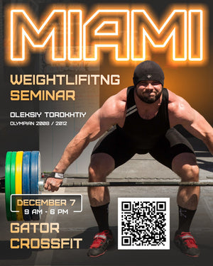 Weightlifting Seminar in Miami (December 7, 2025)