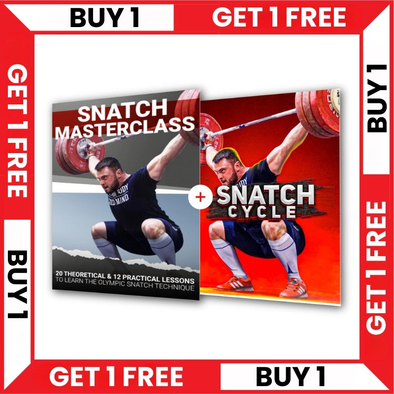 SNATCH MASTERCLASS + SNATCH CYCLE BUNDLE - BUY 1 - GET 1 FREE (Torokhtiy Weightlifting)