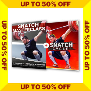 THE SNATCH MASTERCLASS + SNATCH CYCLE - SALE UP TO 50% OFF (Torokhtiy Weightlifting)