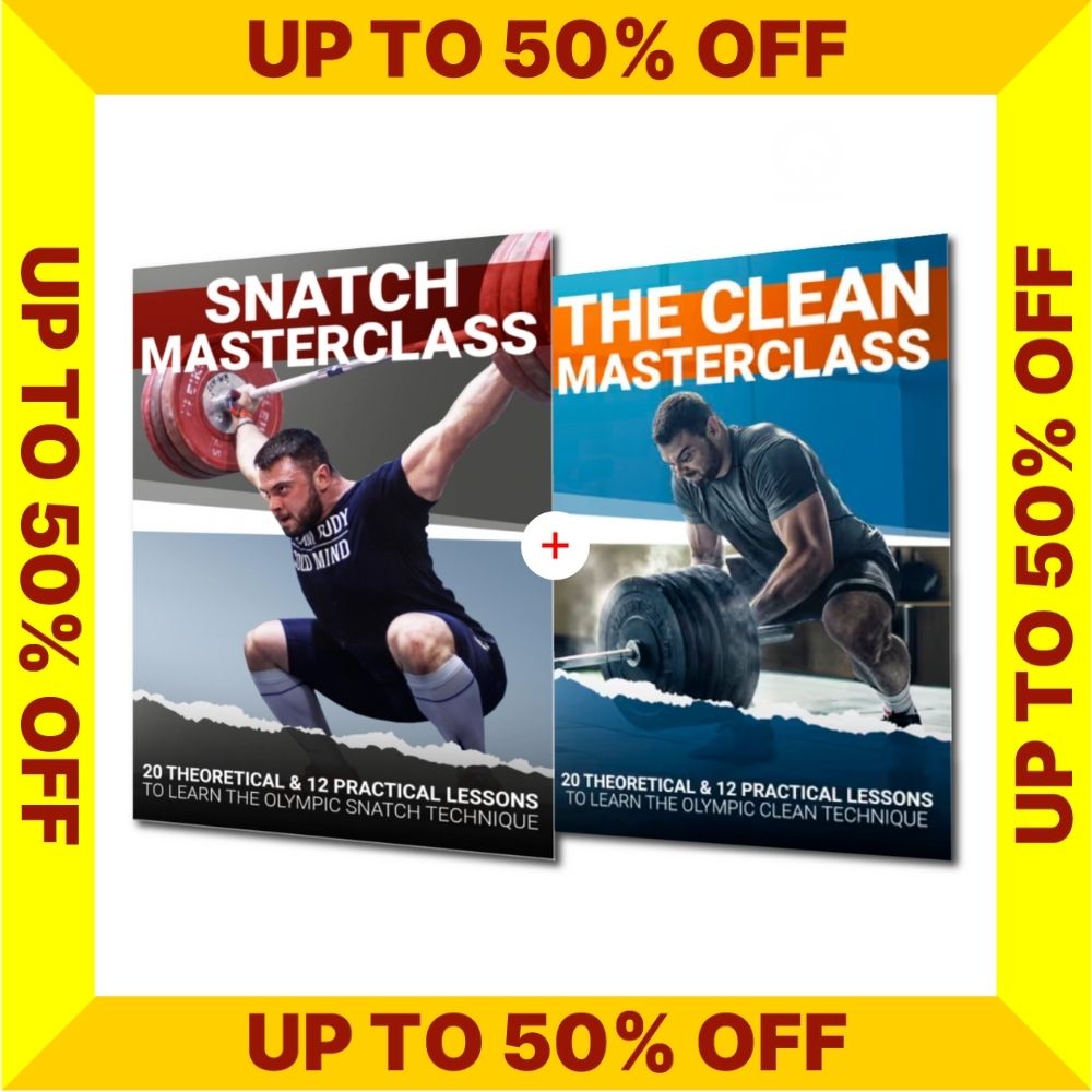 SNATCH+CLEAN MASTERCLASS - SALE UP TO 50% OFF (Torokhtiy Weightlifting)