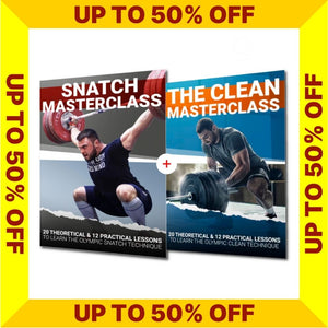 SNATCH+CLEAN MASTERCLASS - SALE UP TO 50% OFF (Torokhtiy Weightlifting)