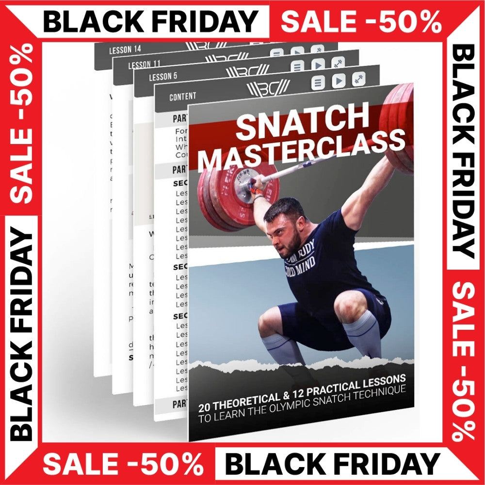 THE OLYMPIC SNATCH MASTERCLASS