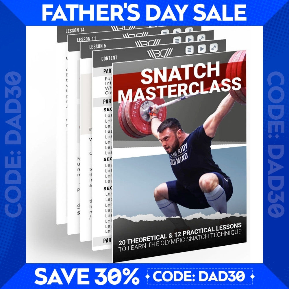 THE OLYMPIC SNATCH MASTERCLASS