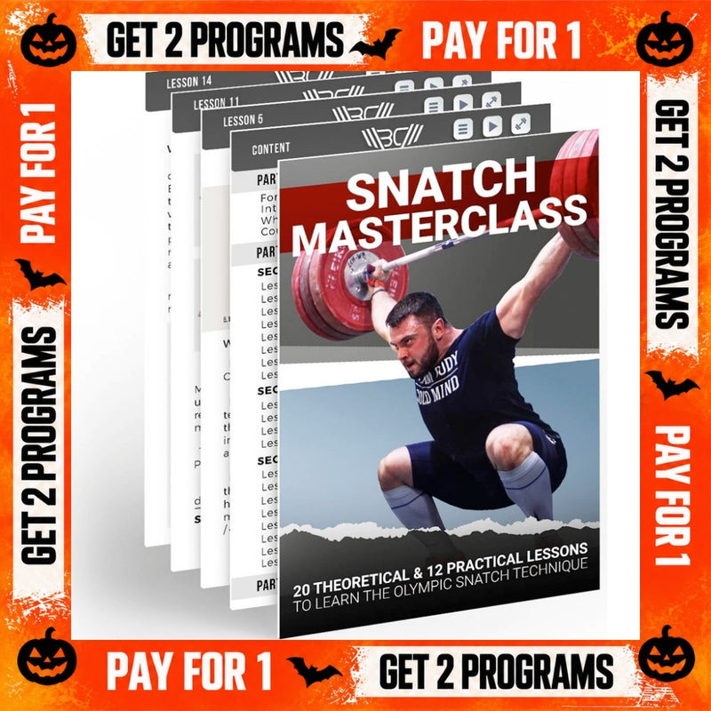 THE OLYMPIC SNATCH MASTERCLASS