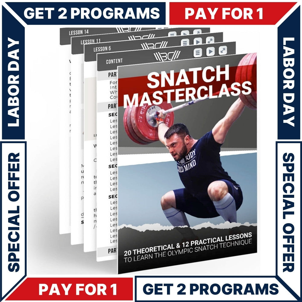 THE OLYMPIC SNATCH MASTERCLASS