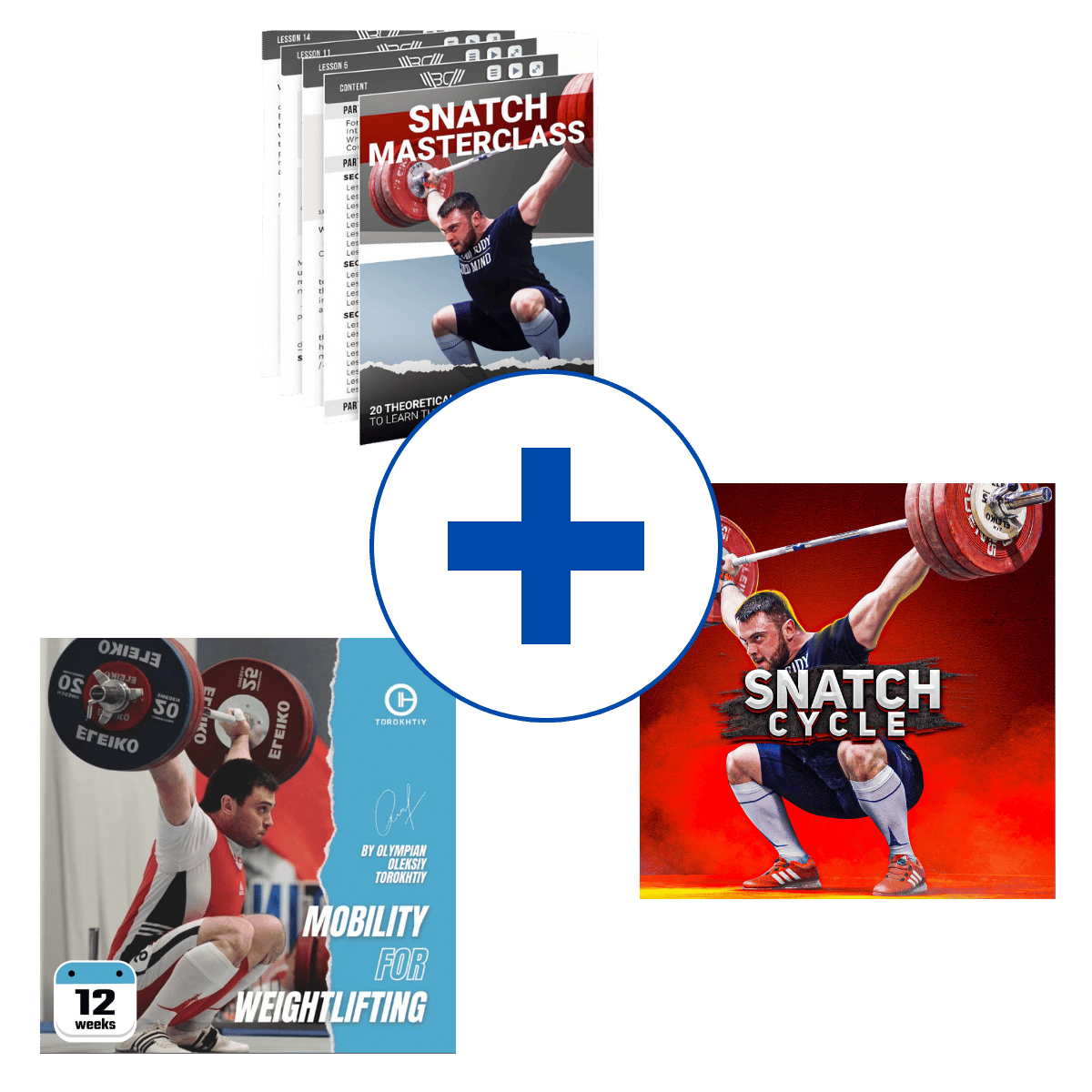 Covering of snatch masterclass and cycle mobility olympic weightlifting programs 