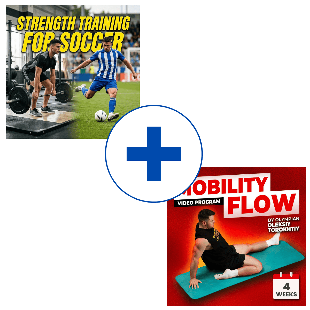 Strength training for soccer and a mobility flow from Oleksiy Torokhtiy