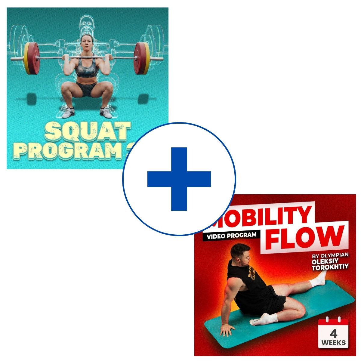 FEMALE SQUAT 2.0 + MOBILITY FLOW PROGRAMS  BUNDLE (Torokhtiy Weightlifting)
