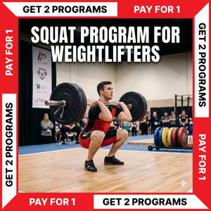SQUAT PROGRAM FOR WEIGHTLIFTERS