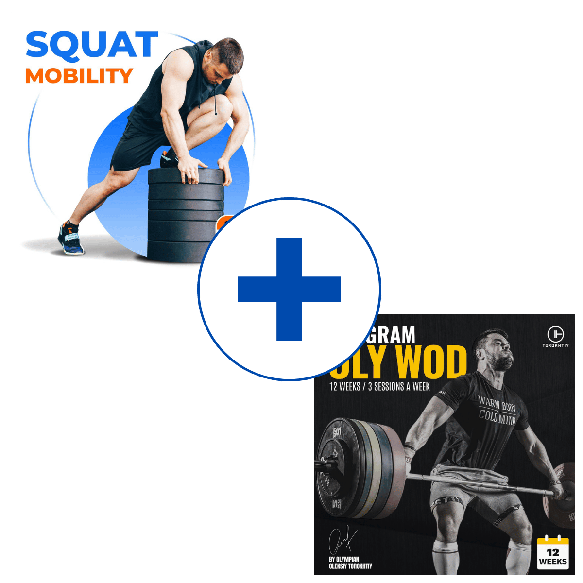 Cover of Oleksiy Torokhtiy squat and oly wod olympic weightlifting programs